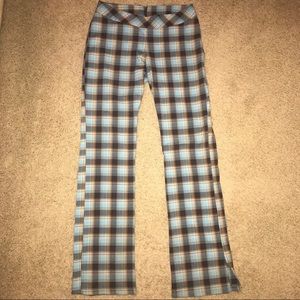 90s Vintage Plaid Pants